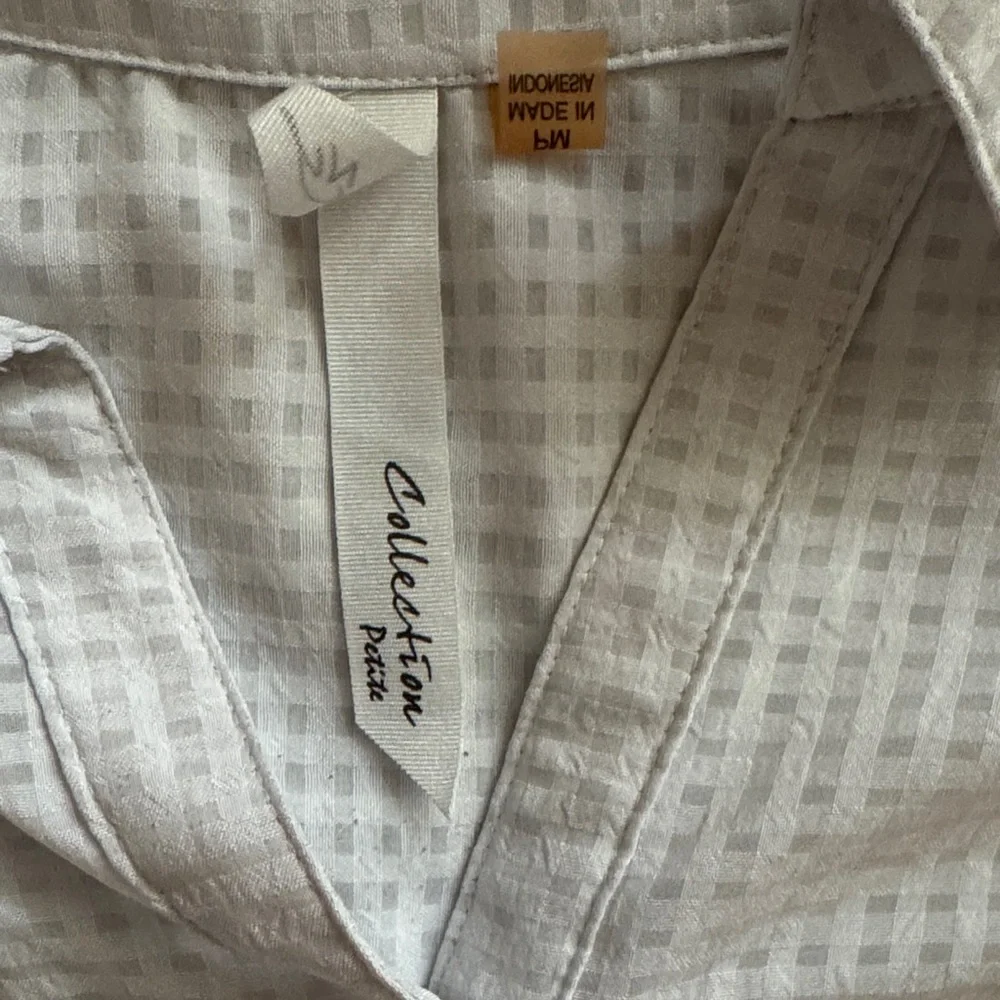 White Button-Up Shirt - Picture 2 of 2